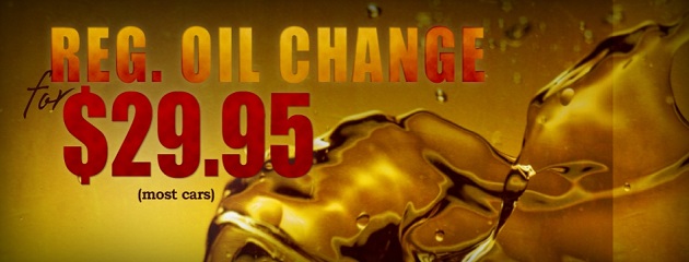 $29.95 Oil Change Special!